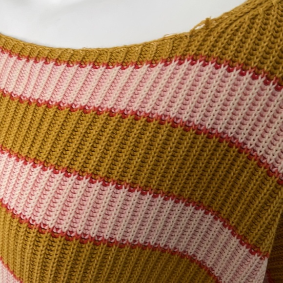 Free People Just My Stripe Sweater - Picture 7 of 11